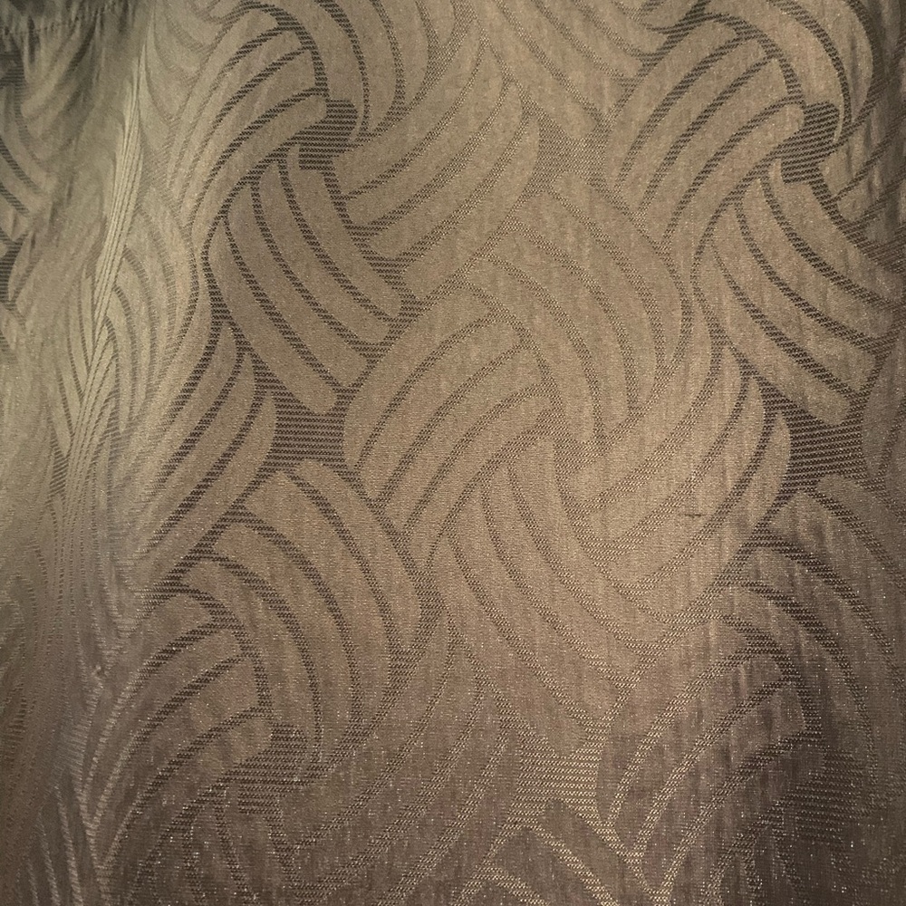 Room darkening drapes